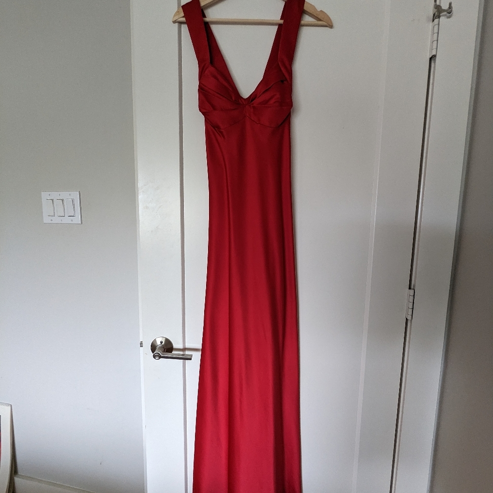 Red Satin Jessica Rabbit Gown